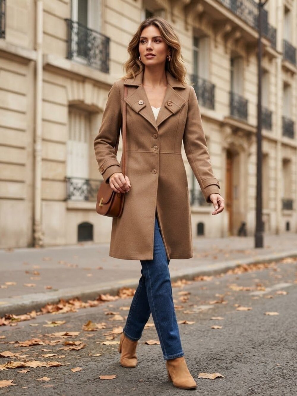 Tejidos Samalu Camel Longline Button Coat NWT Size 8 S Made in Colombia